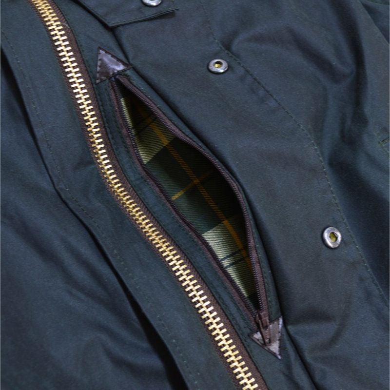 バブアー Barbour / ボーダーワックスジャケット BORDER WAX JACKET