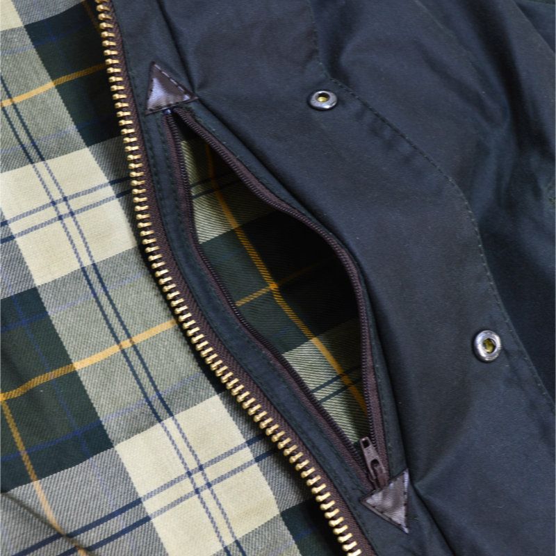 バブアー Barbour / ボーダーワックスジャケット BORDER WAX JACKET