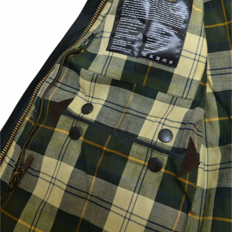 バブアー Barbour / ボーダーワックスジャケット BORDER WAX JACKET
