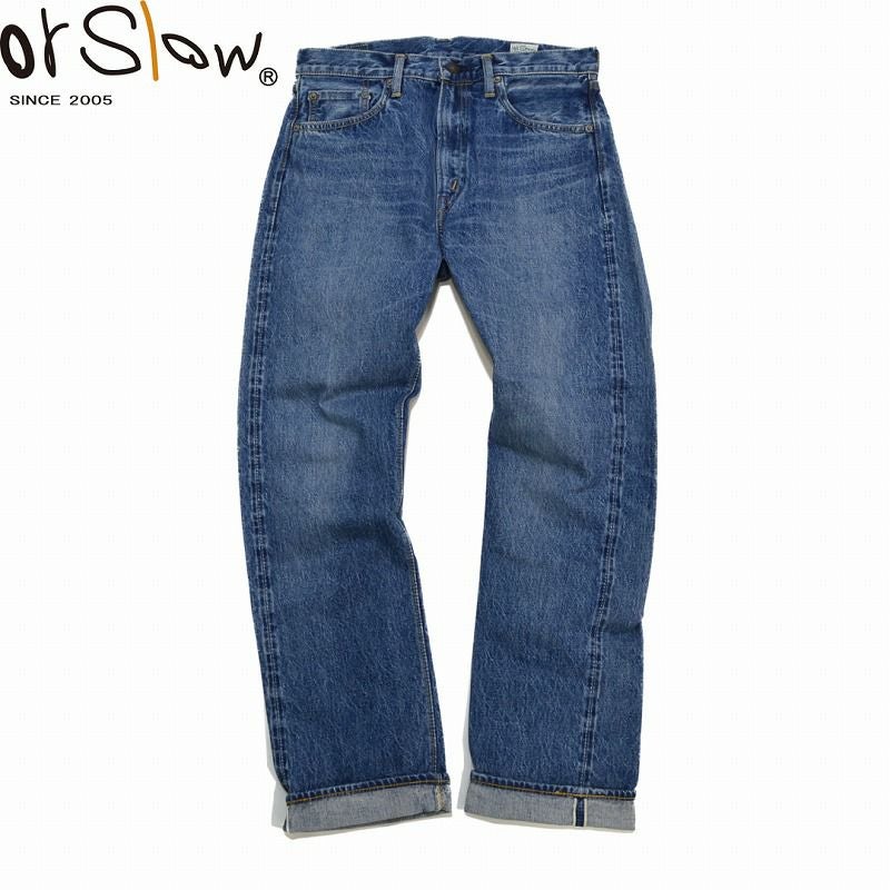 オアスロウ orSlow / 107 IVY FIT 2YEAR WASH 01-0107-84 / デニム