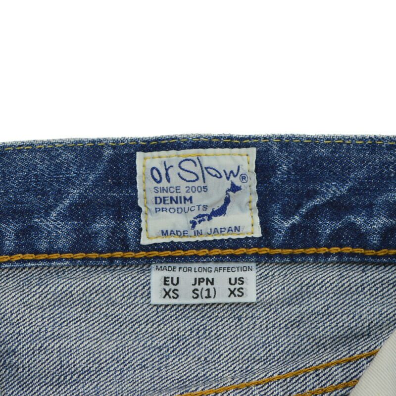 オアスロウ orSlow / 107 IVY FIT 2YEAR WASH 01-0107-84 / デニム