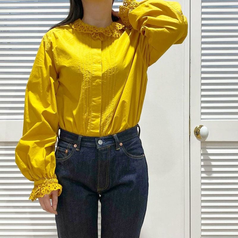 シンゾーン  完売 サイドタイブラウス チェーン柄ボウタイブラウス - SOÉJU online store｜上質な大人の女性