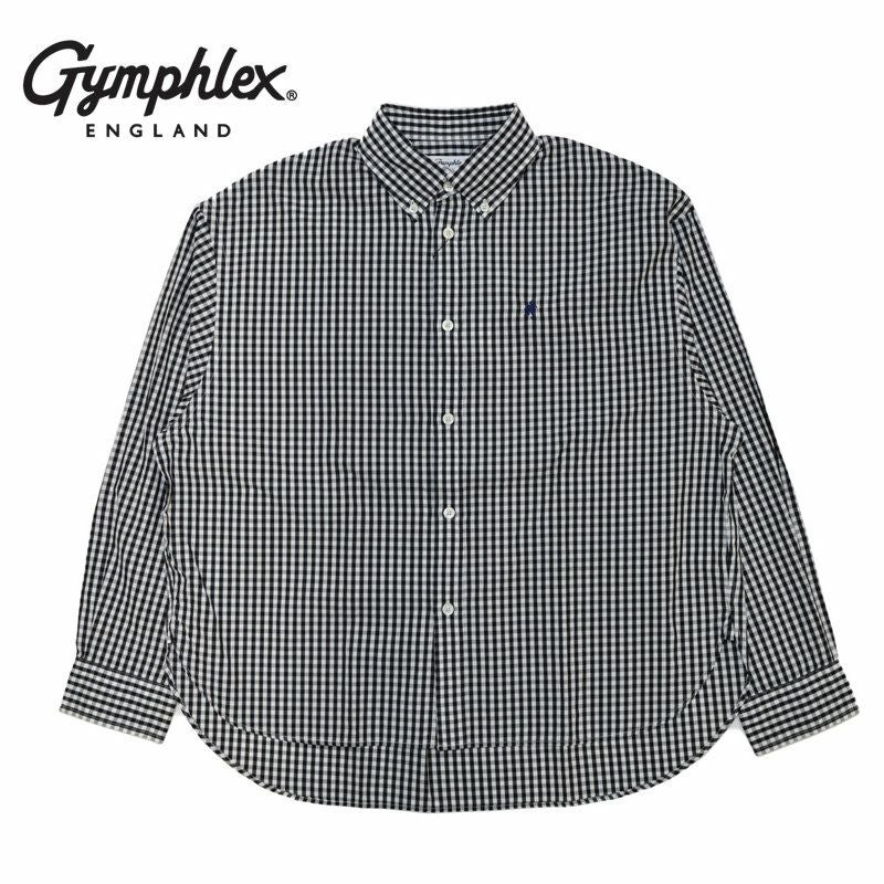 ジムフレックス Gymphlex レディースシャツ|ボタンダウンデザイン
