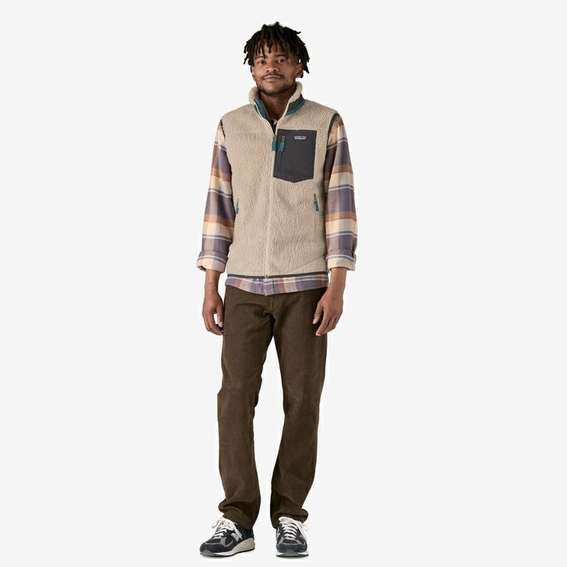 【極美品】 vintage Patagonia クラシックレトロX ベスト 23年新色｜パタゴニア レトロXベストは憧れの定番フリースベスト