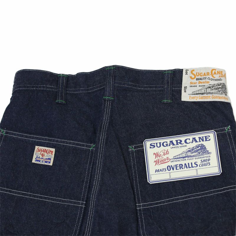 シュガーケーン SUGAR CANE/11oz. ブルーデニム ワークパンツ/SC42495