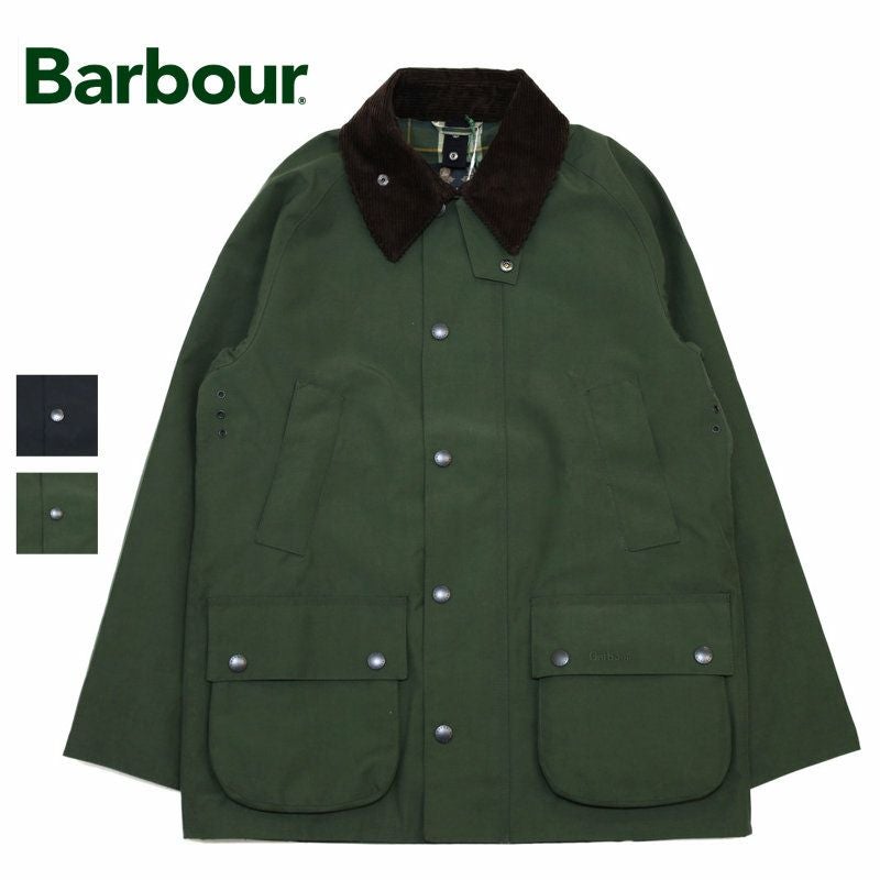 近年極美品　バブアー　ビデイル　ワックスジャケット　ロゴ刺繍　袖リブ　ジャンパー バブアー Barbour/ビデイル 2レイヤー ブルゾン CLASSIC BEDALE