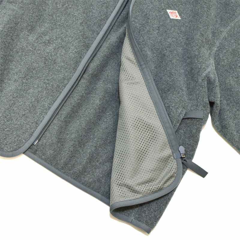 PRISTINE オーガニックコットン ジップアップジャケット グレー Acne Studios - Faceロゴジップアップフーディ - ストーングレー