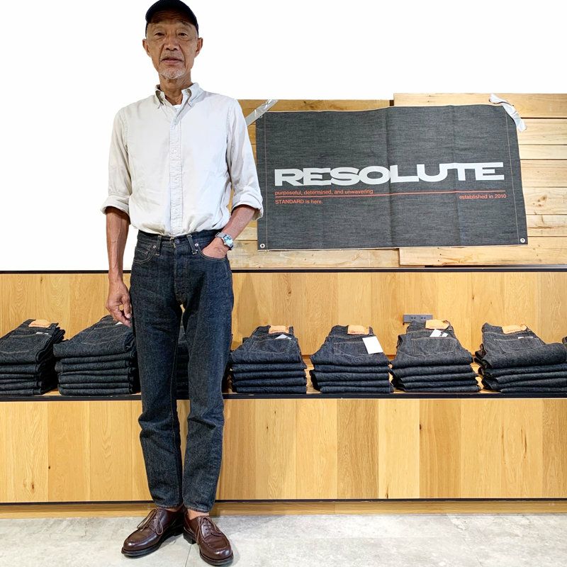リゾルト RESOLUTE/ 15周年記念 ゴーストブラック デニム 66モデル リゾルト RESOLUTE/ 15周年記念 ゴーストブラック デニム 66モデル