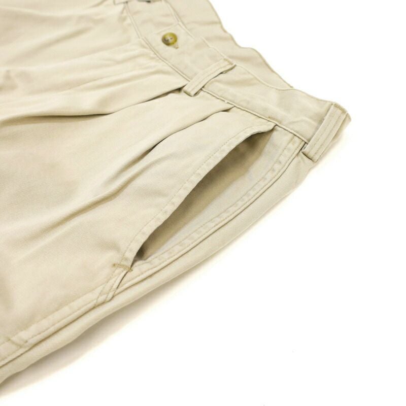オアスロウ orSlow/2タック ワイド トラウザー チノパンツ TWO TUCK