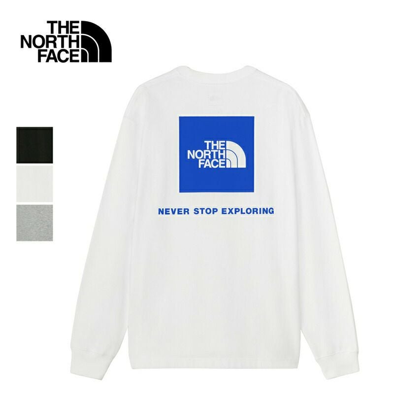 THE NORTH FACEロングスリーブバックスクエアロゴT|NT82333|メンズ