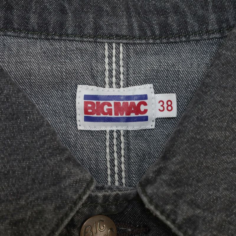 ビッグ マック BIG MAC/BIG-195 /【別注】カバーオール/ブラックデニム