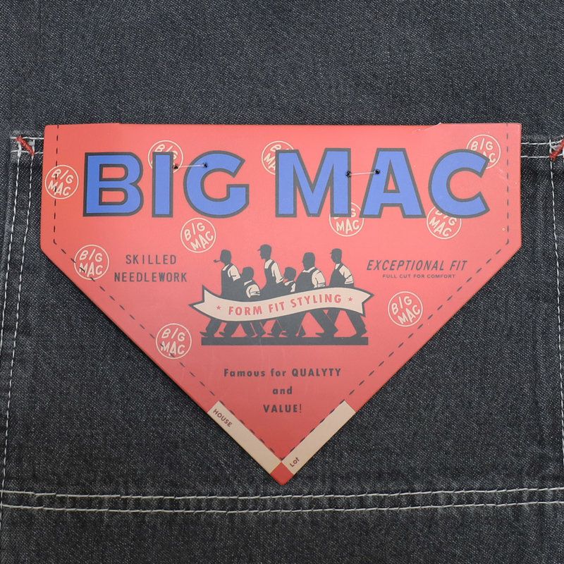 ビッグ マック BIG MAC/BIG-195 /【別注】カバーオール/ブラックデニム