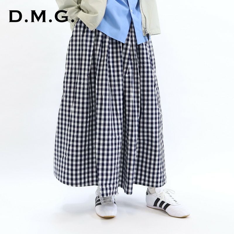 sheller toyzipギンガムタイトスカート TOY ZIP pocket tight skirt – shéller / シェリエ