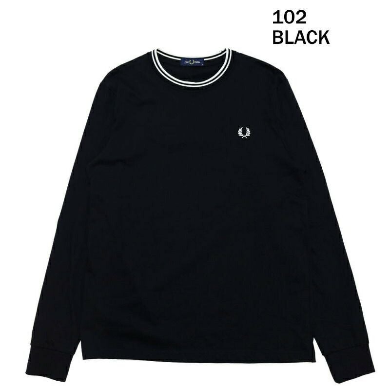 フレッドペリー FRED PERRY/ツインティップド ロングスリーブTシャツ