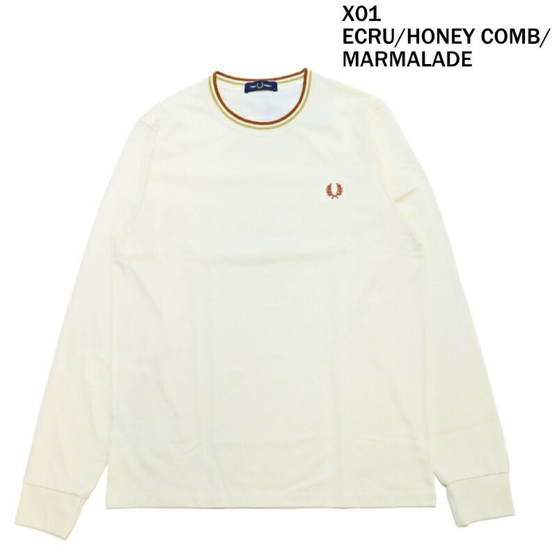 フレッドペリー FRED PERRY/ツインティップド ロングスリーブTシャツ