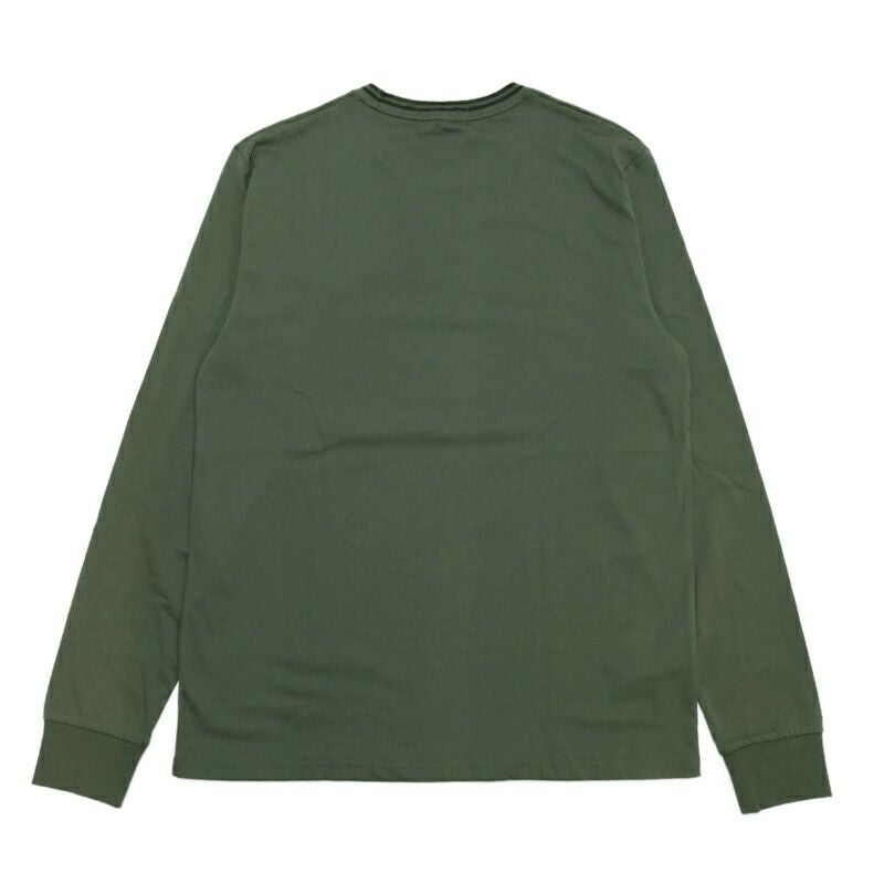 FRED PERRY フレッドペリー　ロングスリーブ ニットシャツ　グリーン フレッドペリー FRED PERRY/ツインティップド ロングスリーブTシャツ