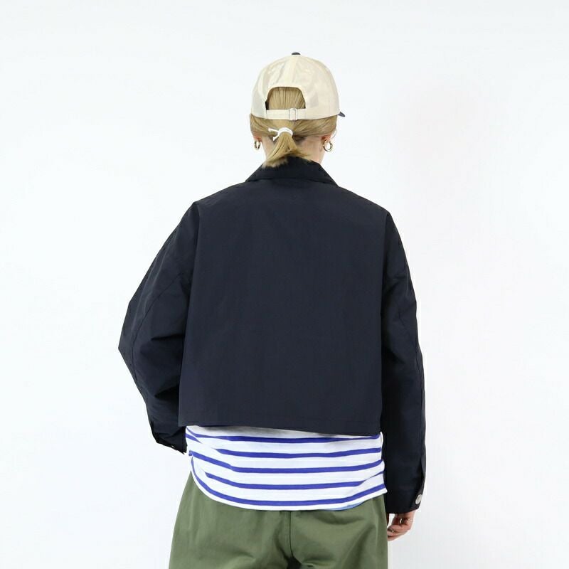 美品 DANTON ダントン ナイロン タフタ ショートジャケット 36 DANTON | ナイロンタフタ ショートジャケット WOMEN（カバーオール