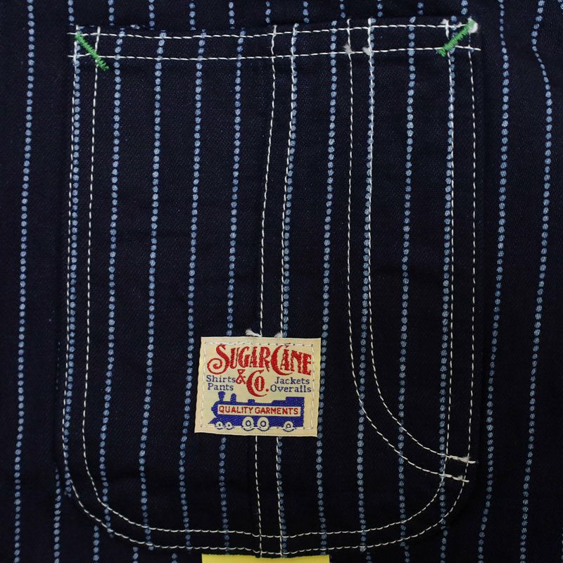 シュガーケーン SUGAR CANE/ WABASH STRIPE WORK COAT ウォバッシュ