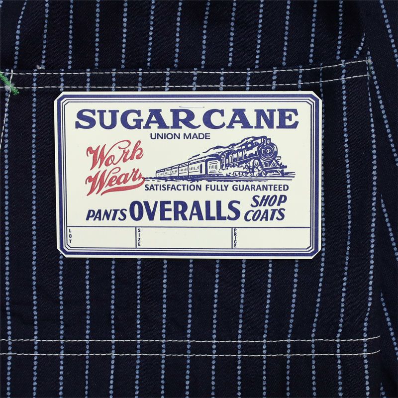 シュガーケーン SUGAR CANE/ WABASH STRIPE WORK COAT ウォバッシュ