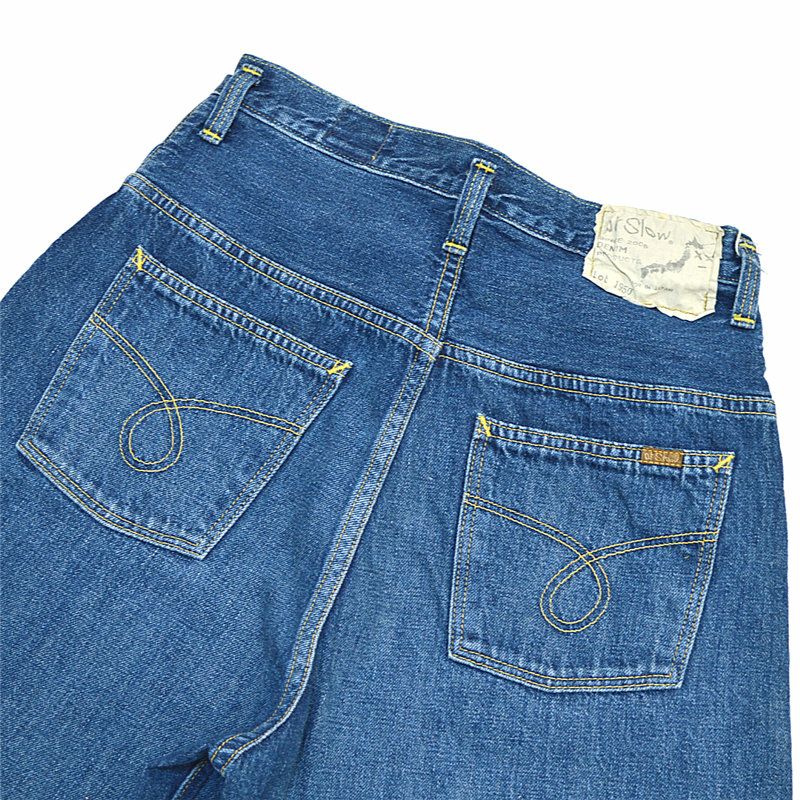 オアスロウ orSlow/ハイウエスト デニムパンツ ジャスミン USED/DENIM