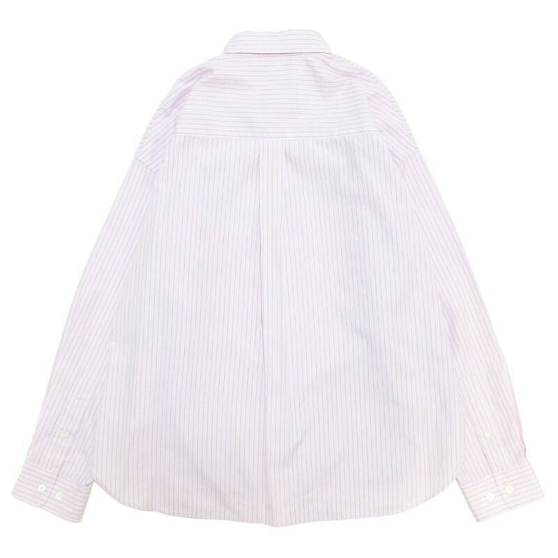 Ya2/ジムフレックスGymphlex/シャツ/コットンストライプショートボタンダウン長袖シャツ/GY-B0198PSEGY-B0198PMS/レディース【正規取扱】