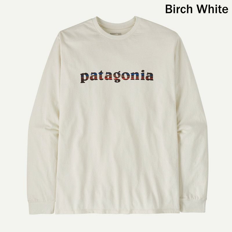 パタゴニア Patagonia/メンズ・ロングスリーブ・'73 テキスト・ロゴ