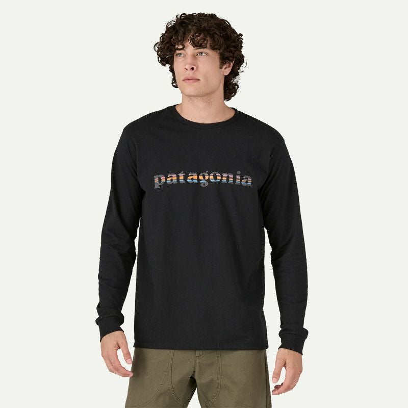 パタゴニア Patagonia/メンズ・ロングスリーブ・'73 テキスト・ロゴ