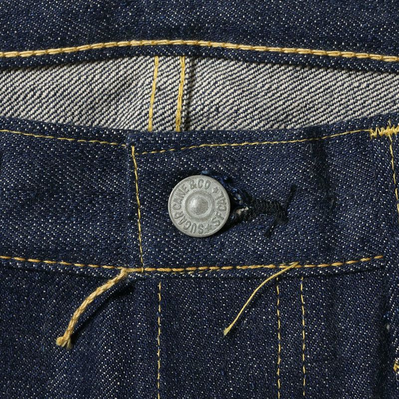 シュガーケーン SUGAR CANE/スーパーデニム 14oz BLUE DENIM WAIST