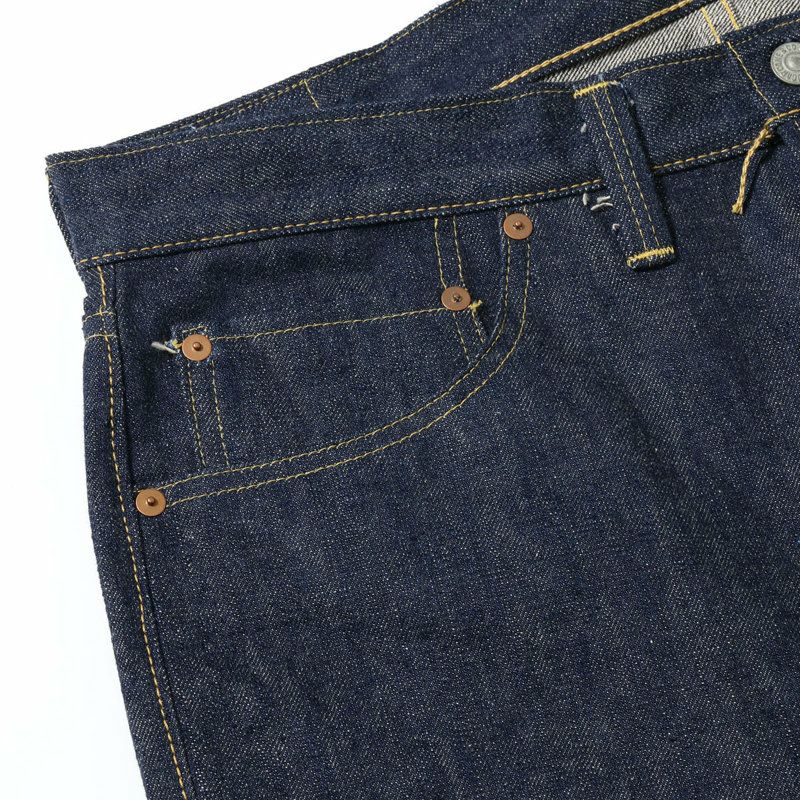 シュガーケーン SUGAR CANE/スーパーデニム 14oz BLUE DENIM WAIST