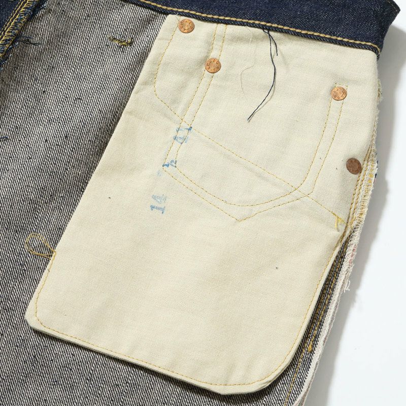 シュガーケーン SUGAR CANE/スーパーデニム 14oz BLUE DENIM WAIST