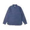 メンズ/BUZZRICKSONS【バズリクソンズ】BR25995ブルーシャンブレーワークシャツBLUECHAMBRAYWORKSHIRTS【正規取扱】2023春夏