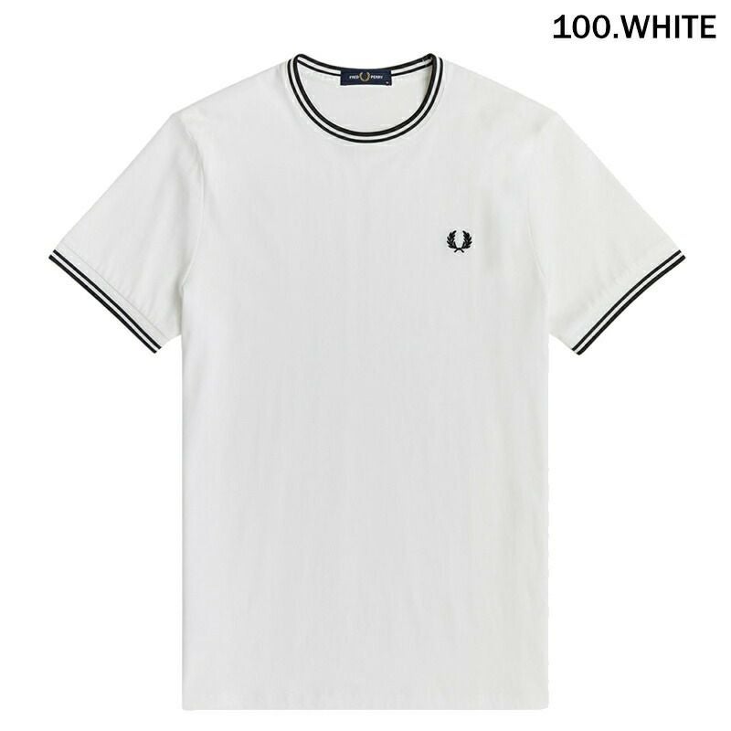 Ya2/フレッドペリーFREDPERRY/Tシャツカットソー/ツインティップドTシャツ/M1588/メンズ【正規取扱】