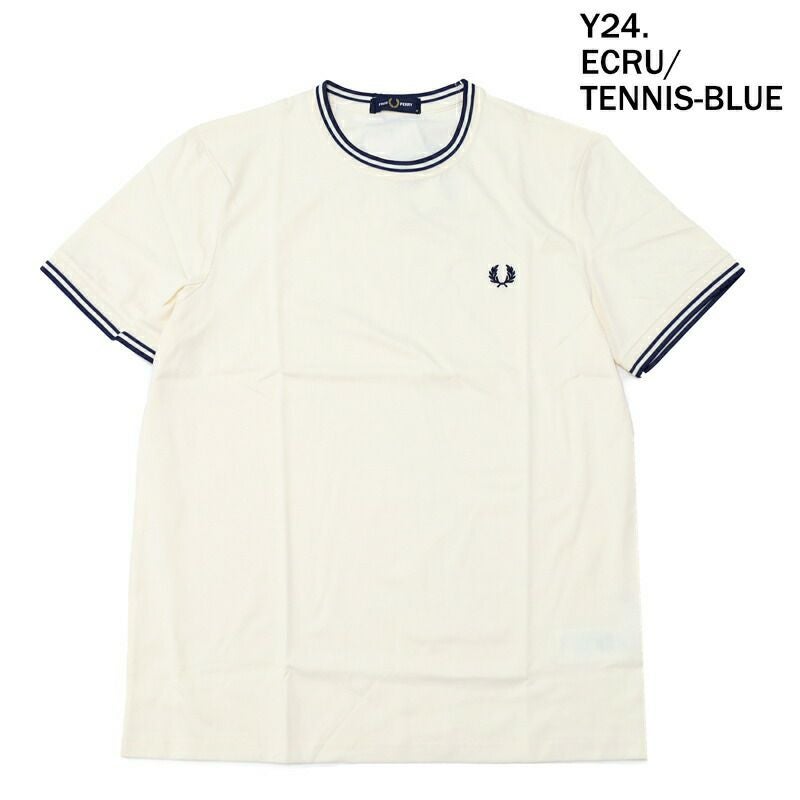 Ya2/フレッドペリーFREDPERRY/Tシャツカットソー/ツインティップドTシャツ/M1588/メンズ【正規取扱】