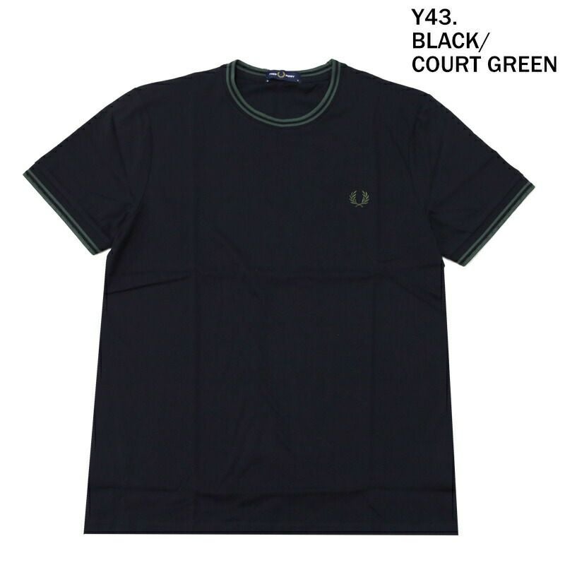 Ya2/フレッドペリーFREDPERRY/Tシャツ/ツインティップドTシャツ/M1588/メンズ【正規取扱】