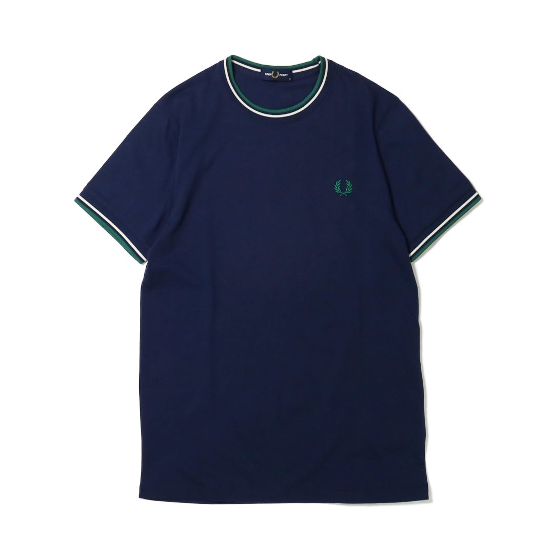 Ya2/フレッドペリーFREDPERRY/カットソー/ツインティップTシャツ/M1588/レディース【正規取扱】
