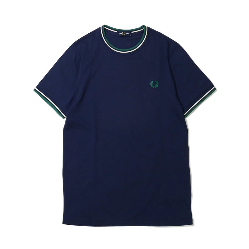 Ya2/フレッドペリーFREDPERRY/カットソー/ツインティップTシャツ/M1588/レディース【正規取扱】
