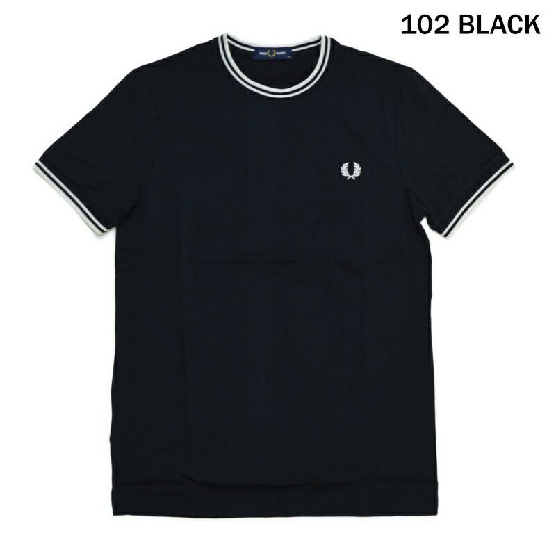Ya2/フレッドペリーFREDPERRY/カットソー/ツインティップTシャツ/M1588/レディース【正規取扱】