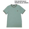 Ya2/フレッドペリーFREDPERRY/カットソー/ツインティップTシャツ/M1588/レディース【正規取扱】