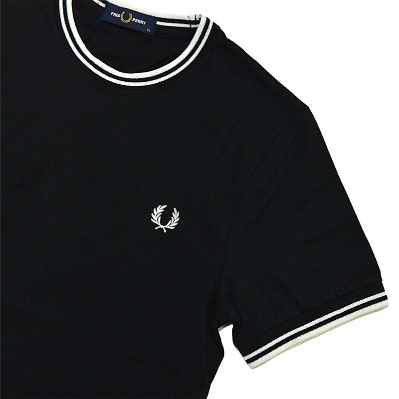 Ya2/フレッドペリーFREDPERRY/カットソー/ツインティップTシャツ/M1588/レディース【正規取扱】