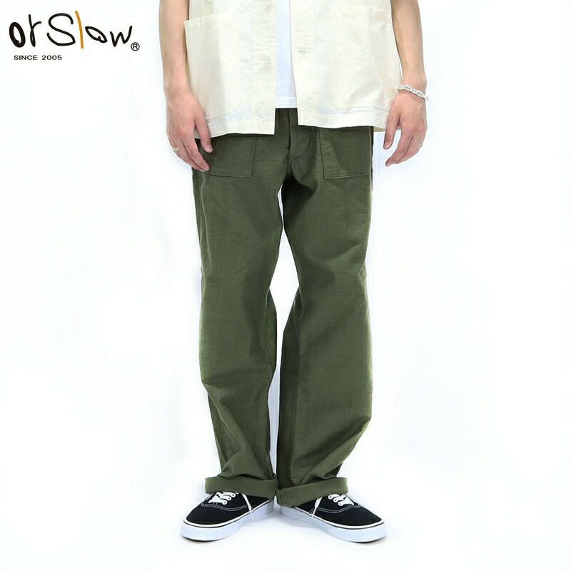 Ya2/メンズ/orSlow【オアスロウ】01-5002USARMYファティーグパンツUSARMYFATIGUEPANTS【正規取扱】2023秋冬