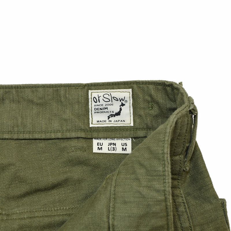 オアスロウ orSlow/ヴィンテージフィットファティーグパンツ VINTAGE