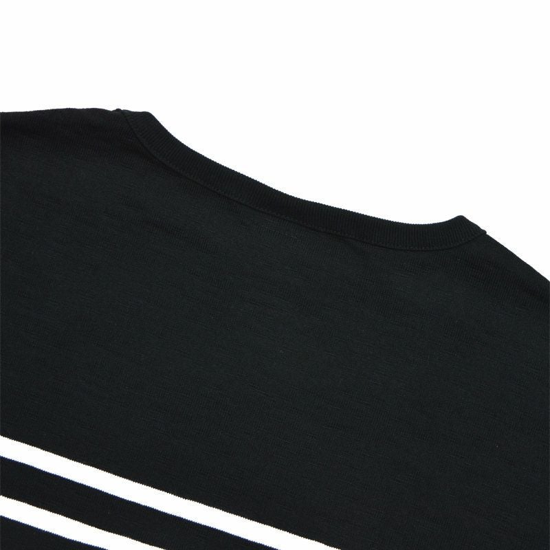 Ya2/メンズレディース/TIEASYAUTHENTICCLASSIC【ティージーオーセンティッククラシック】te001bdkHDCSカタヌキボーダーバスクシャツ【正規取扱】2023秋冬