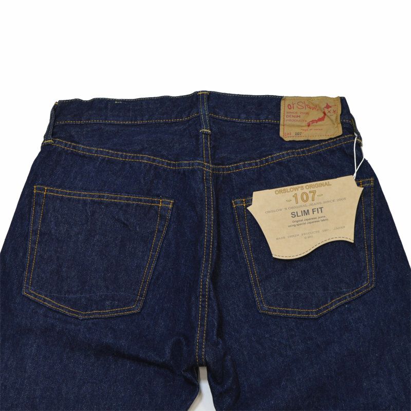 オアスロウ orSlow/107 SLIM FIT 01-0107/デニム