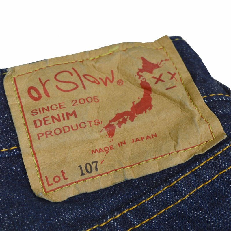 オアスロウ orSlow/107 SLIM FIT 01-0107/デニム