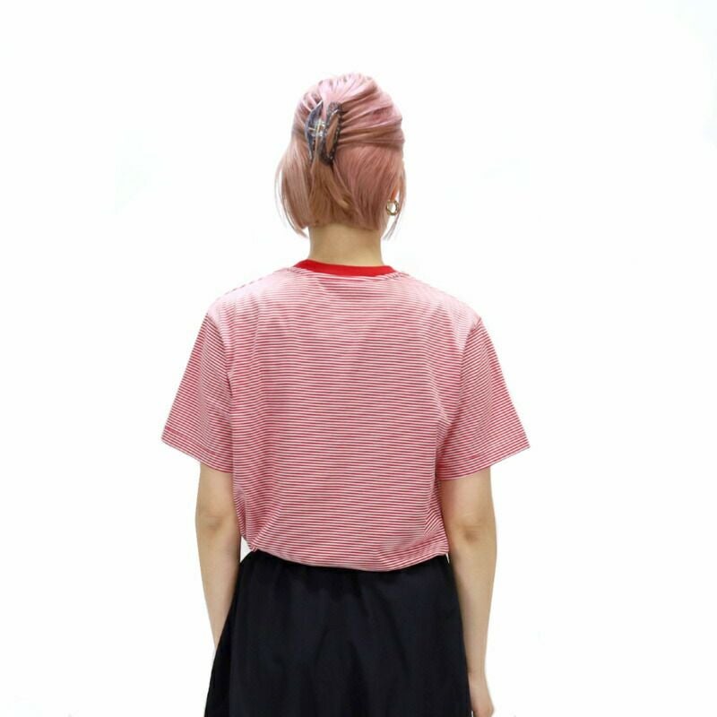 DANTONダントン｜ショートスリーブTシャツ｜ストライプ|ビッグ