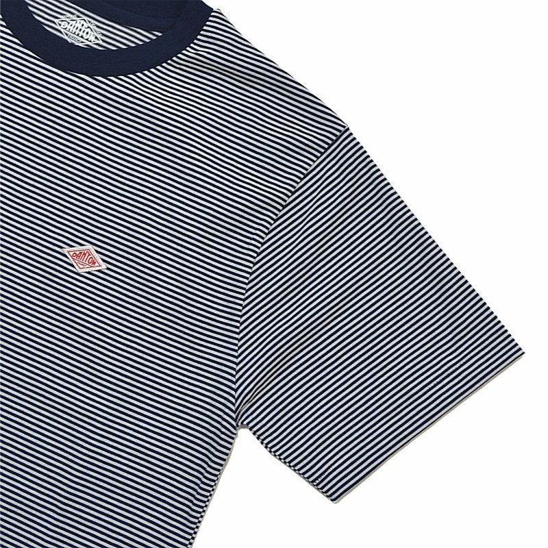 DANTONダントン｜ショートスリーブTシャツ｜ストライプ|ビッグ