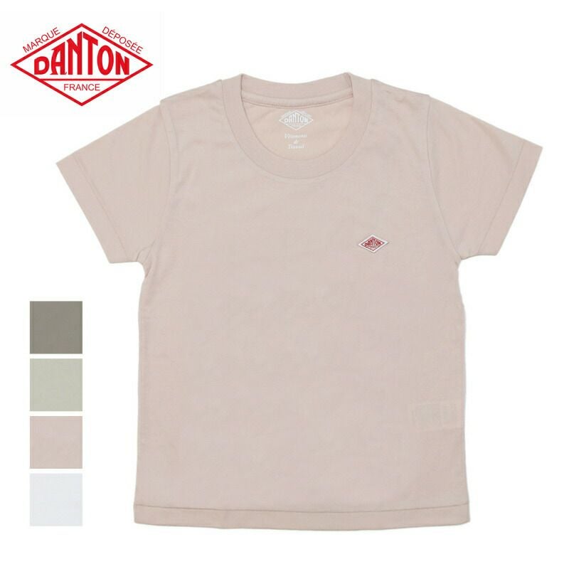 Ra9/ダントンDANTON/カットソー/ショートスリーブインナーTシャツプレーン(キッズ)/DT-C0206CVT/キッズ【正規取扱】