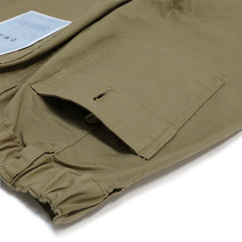 D.M.G. レグレットベーカーパンツ 14-0292T|バックサテンストレッチ