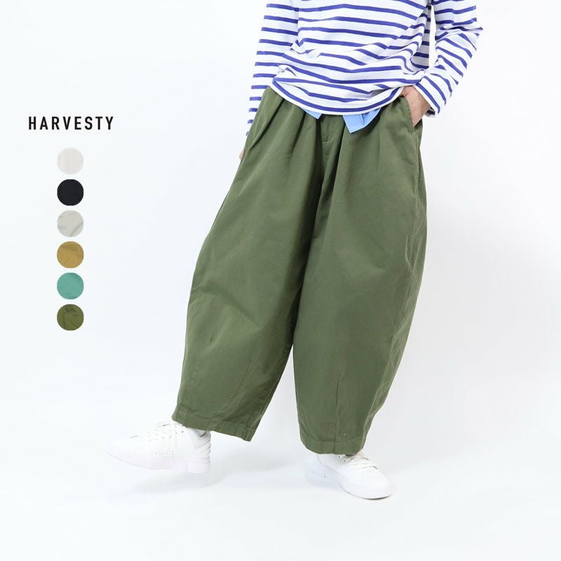 ハーベスティ HARVESTY/サーカスパンツ A11709/ワイドパンツ