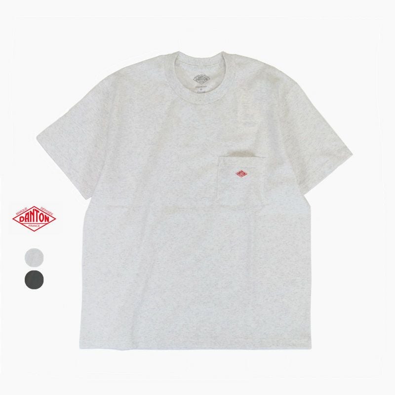 ダントン DANTON/ショート スリーブ ポケット Tシャツ 無地 DT-C0197